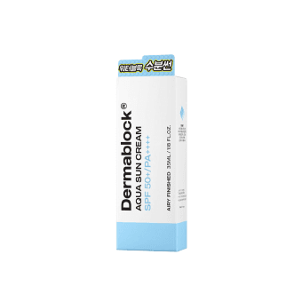 DERMABLOCK, drėkinanti apsauga nuo saulės, Aqua sun cream SPF50+/PA++++, 35 ml