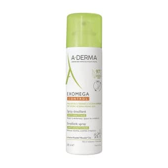 A-DERMA purškiamas kremas-emolientas sausai veido bei kūno odai EXOMEGA CONTROL, 200 ml