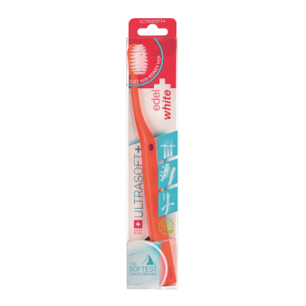 EDELWHITE dantų šepetėlis ULTRASOFT FLOSSERBRUSH, 1 vnt.