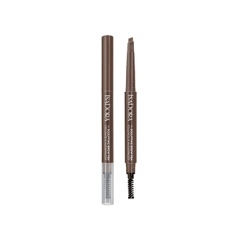 ISADORA modeliuojamasis antakių pieštukas su šepetėliu, MEDIUM BROWN, 0.2 g