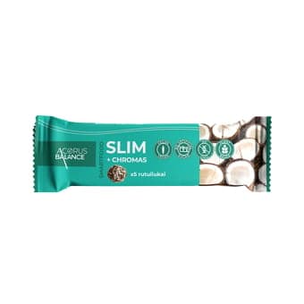 ACORUS BALANCE užkandis su chromu SLIM, 5 vnt.
