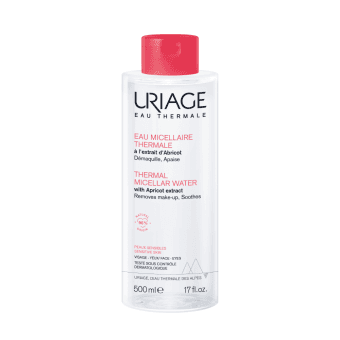 URIAGE valomasis micelinis vanduo jautriai veido odai, 500 ml