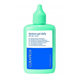 CURAPROX kasdieninis protezų ir kapų valymo gelis BDC 100, 60 ml