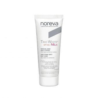 NOREVA dieninis kremas SPF50+ TRIO WHITE MÉLA, 40 ml