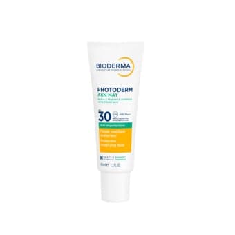 BIODERMA apsauga nuo saulės mišriai, riebiai bei į spuogus linkusiai odai, PHOTODERM AKN MAT SPF30, 40 ml