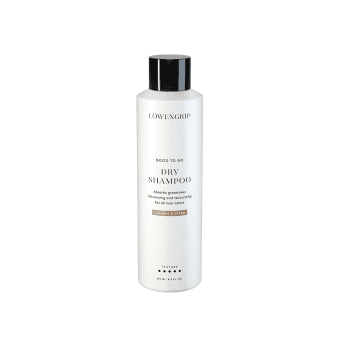 LOWENGRIP apimties suteikiantis sausas šampūnas GOOD TO GO, karamelės ir vanilės aromato, 250 ml