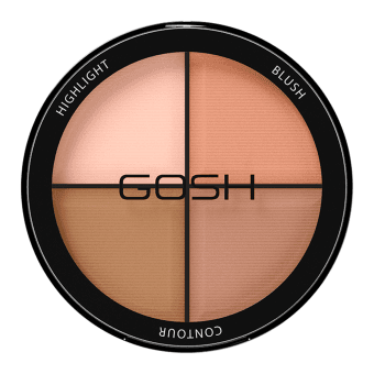 GOSH veido bruožų modeliavimo paletė CONTOUR'N STROBE KIT, 01 LIGHT, 15 g