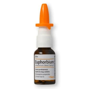 EUPHORBIUM COMPOSITUM S, 20 ml, nosies purškalas (tirpalas), N1