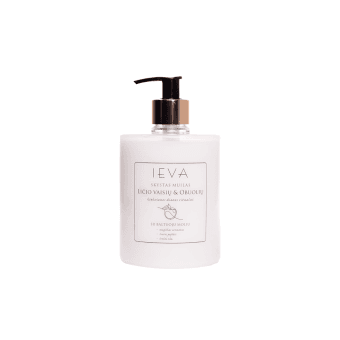 IEVA skystas muilas, ličio vaisių ir obuolių, 500 ml
