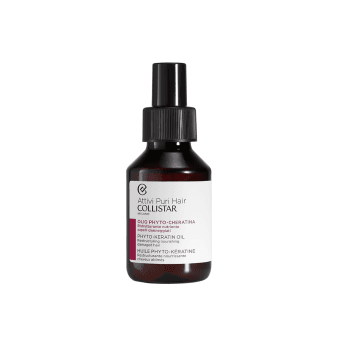 COLLISTAR, plaukų aliejus, Restructuring Nourishing, ATTIVI PURI PHYTO-KERATIN, 100 ml