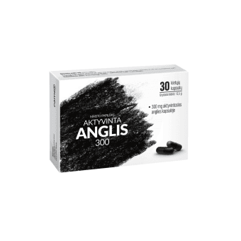AKTYVINTA ANGLIS 300 MG, 30 kapsulių