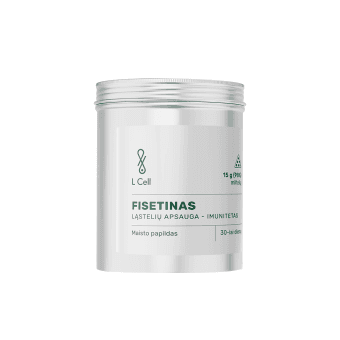 L CELL Fisetinas milteliai, 15 g