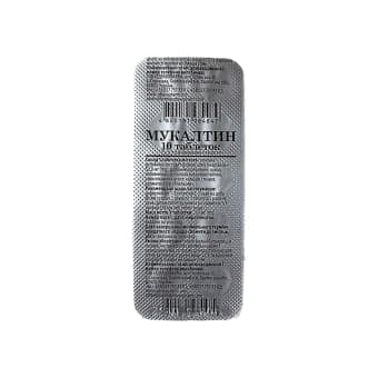 MUKALTIN, 10 tablečių