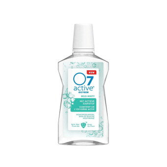O7 ACTIVE MINT skalavimo skystis su aktyviu deguonimi, mėtų skonio, 500 ml