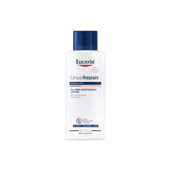 EUCERIN drėkinamasis kūno losjonas sausai odai  su 5 % šlapalo UREA REPAIR, 250 ml