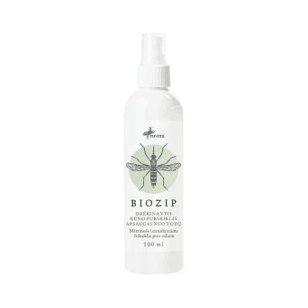 BIOZIP drėkinantis kūno purškiklis nuo uodų, 1 vnt., 100 ml