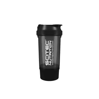 SCITEC plaktuvė, juoda spalva, 500 ml, 1 vnt.