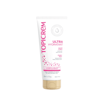 TOPICREM perlų švytėjimo suteikiantis drėkinamasis kūno losjonas PEARLY, 200 ml