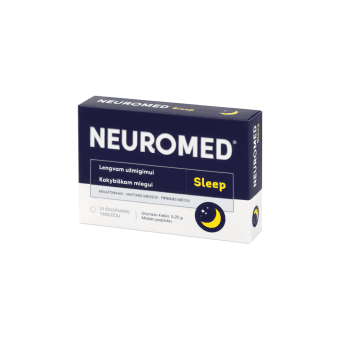 NEUROMED SLEEP, 15 čiulpiamų tablečių
