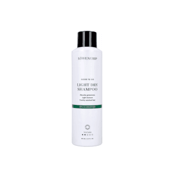 LOWENGRIP lengvas maitinamasis sausas šampūnas, obuolių ir kedro aromato, 250 ml