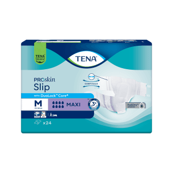 TENA sauskelnės SLIP MAXI, M dydis, 24 vnt.