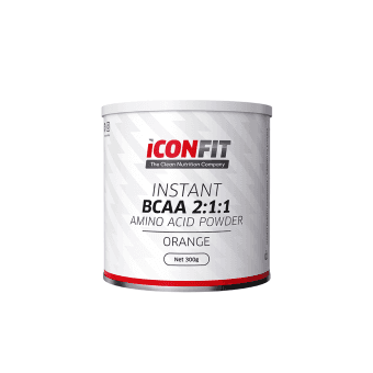 ICONFIT aminorūgštys BCAA 2:1:1, apelsinų skonio, 300 g