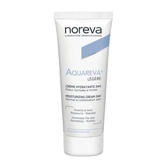 NOREVA lengvos konsistencijos 24 val. drėkinantis kremas AQUAREVA, 40 ml