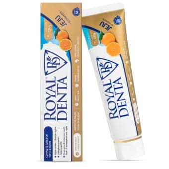 ROYAL DENTA dantų pasta JEJU visapusiškai burnos priežiūrai, citrusų skonio, 130 g