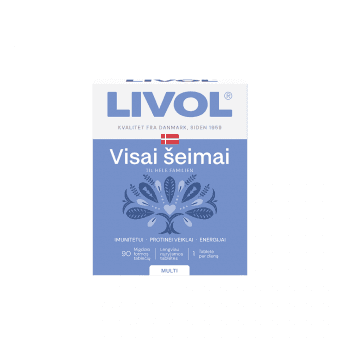 LIVOL MULTI VISAI ŠEIMAI, 90 tablečių