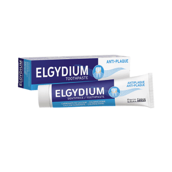 ELGYDIUM dantų pasta apnašų kontrolei ANTI-PLAQUE, nuo 12 m., 75 ml
