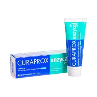 CURAPROX dantų pasta ENZYCAL 1450, švelnaus skonio, nuo 12 m., 75 ml