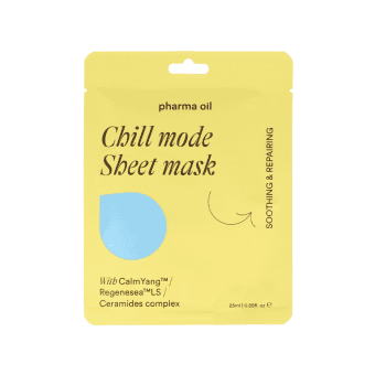 PHARMA OIL lakštinė veido kaukė CHILL MODE, 25 ml