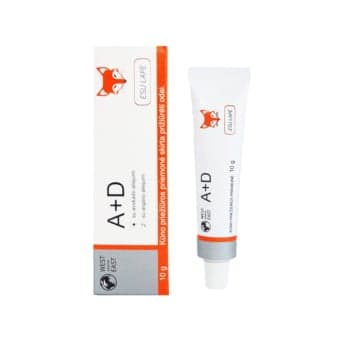 ESU LAPĖ A+D kremas, 10 g