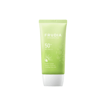 FRUDIA apsauginis gelis nuo saulės GREEN GRAPE SEBUM CONTROL COOLING, SPF 50+, 50 g