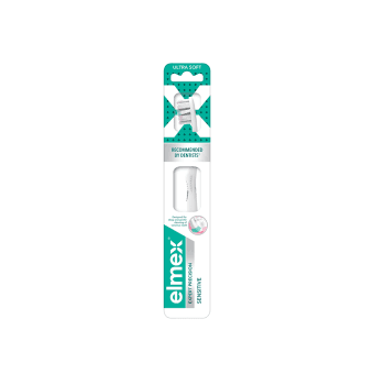 ELMEX labai minkštas dantų šepetėlis jautriems dantims EXPERT PRECISION SENSITIVE ULTRA SOFT, 1 vnt.