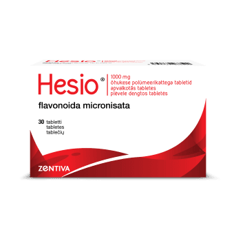 Hesio 1 000 mg plėvele dengtos tabletės, plėvele dengtos tabletės, N30