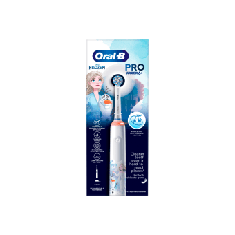 ORAL-B elektrinis dantų šepetėlis PRO 3 JUNIOR 6+ FROZEN, nuo 6 m., 1 vnt.