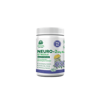 ŠVENČIONIŲ VAISTOŽOLĖS, NEURO-2 STRESUI MG B6, 30 kietų kapsulių