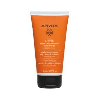 APIVITA plaukams žvilgesio suteikiantis kondicionierius, 150 ml