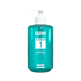ISDIN matiškumo suteikiantis prausiamasis gelis TEEN SKIN ACNIBEN, 400 ml