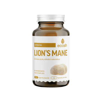 ECOSH LION’S MANE, 90 kapsulių