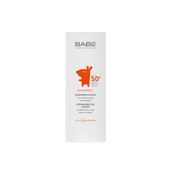 BABÉ apsauginis losjonas nuo saulės vaikams PEDIATRIC, SPF 50+, nuo 6 mėn., 100 ml