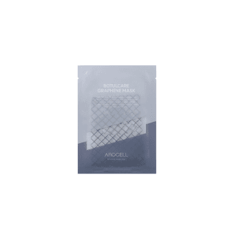 AROCELL veido kaukių rinkinys,  BOTULCARE GRAPHENE MASK, 5 vnt.,, 125 ml+5 vnt