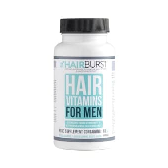 HAIRBURST maisto papildas vyrų plaukams, 60 kapsulių