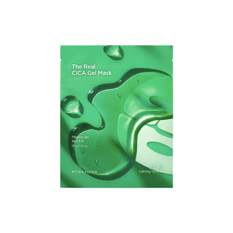 HOLIKA HOLIKA hidrogelinė veido kaukė, The Real Cica Gel Mask, 35 g