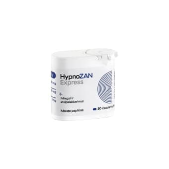 HYPNOZAN EXPRESS, 30 čiulpiamų tablečių