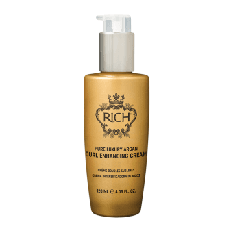 RICH kremas garbanotiems plaukams PURE LUXURY ARGAN CURL ENHANCING CREAM, 120 ml