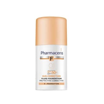 PHARMACERIS F pudra PROTECTIVE CORECTIVE, SPF50, Nr. 1, 30 ml