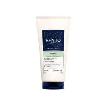 PHYTO apimties suteikiantis kondicionierius ploniems, prigludusiems plaukams VOLUME, 175 ml