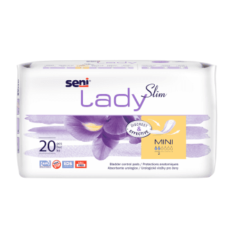 SENI moteriški įklotai nelaikančioms šlapimo LADY SLIM, 20 vnt.